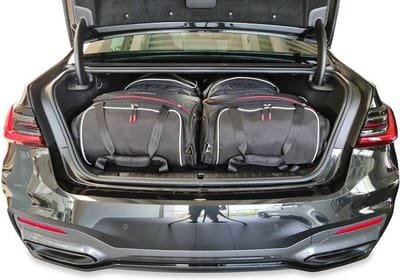 BMW 7L Serie HYBRID 2015+ (type G12) 4-delig Reistassen Op Maat Auto Interieur Kofferbak Organizer Accessoires