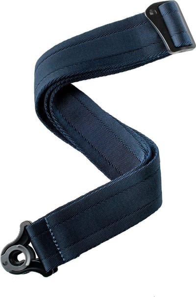 D'Addario 50BAL10 Auto-Lock Guitar Strap (Midnight) - Gitaarband