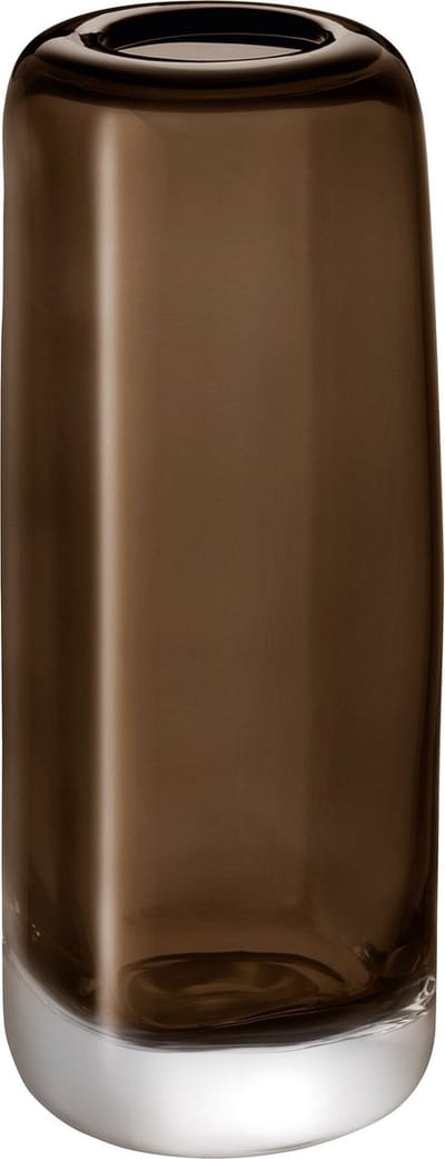 L.S.A. - Melt Vaas 34 cm - Glas - Bruin -
