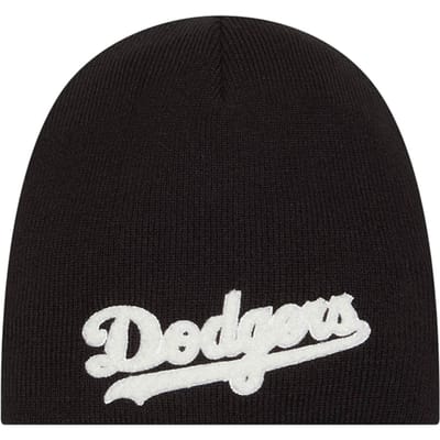 New Era Los Angeles Dodgers MLB La. D. Chenille Beanie Beanie Zwart