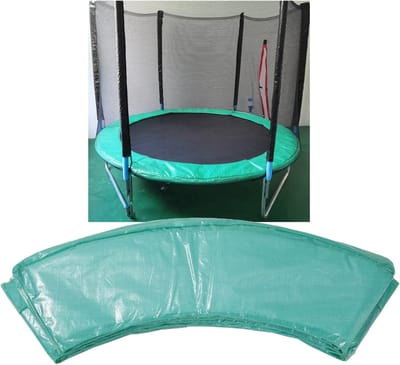 Trampoline Randkussen - Veiligheidsrand Trampoline - Veilig Buiten Spelen - Waterdicht UV-bestendig - 13ft Diameter - Groen