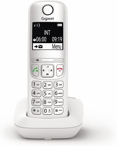 Draadloze DECT Huistelefoon Wit - Eenvoudig in Gebruik