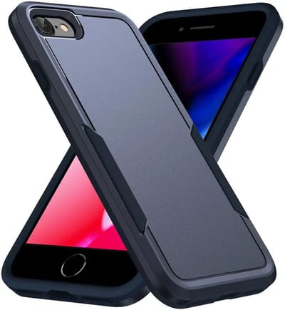 Back Cover Geschikt voor Apple iPhone 17e / 16e | Rugged Hoesje | Beschermhoes | Schokbestendige Hardcase | Shockproof | Tegen Vallen | Blauw