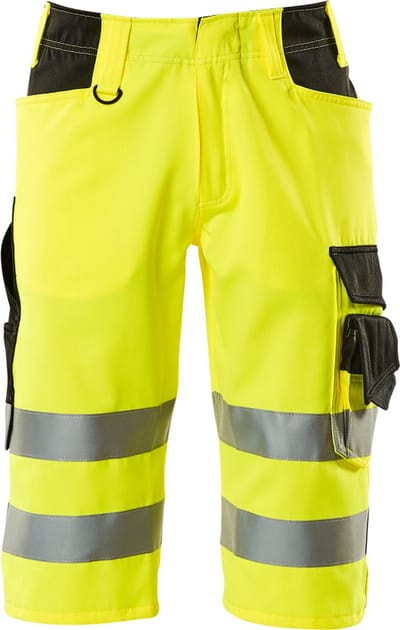 Mascot Safe Supreme Shorts, lange 15549-860 - Hi-Vis geel/zwart - C44