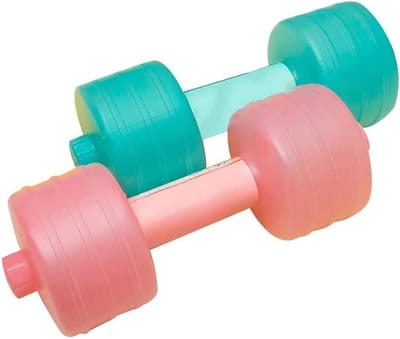 Watergevulde verstelbare halters voor fitness en gewichtheffen - Kunststof halter voor sportoefeningen - 1 stuk, willekeurige kleur