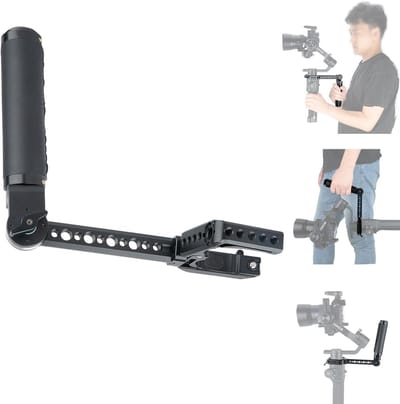 Ergonomische Handgreep voor DJI Ronin S - Rosette Handvat met Bevestigingsklem voor Stabilisatie en Filmopnames
