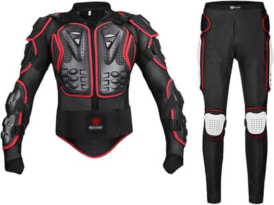 Motorjas Beschermend - Crossmotoruitrusting Pantser - Off-road Racing - Volledige Lichaamsbescherming - XL