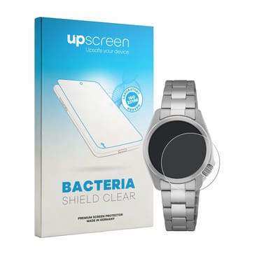 upscreen - Screenprotector voor Seiko 5 Sports SRE003K1 (28 mm) - Folie Beschermfolie transparant antibacterieel