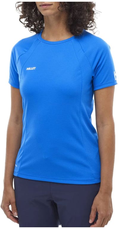 Millet Fusion T-shirt Met Korte Mouwen Blauw XL Vrouw