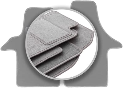 Grijze automatten voor: Volkswagen Transporter T5 bestelbus (2003-2015)
