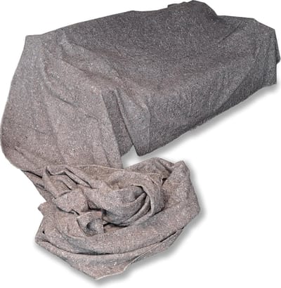 Kortpack - Verhuisdeken op ROL 150cm breed x 10mtr lang in gele Baal - Knip Zelf op de Gewenste Maat - Pakdekens voor Verhuizingen, Transport en Opslag - (099.0074)