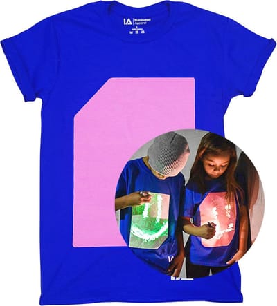 Interactief Glow In The Dark T-shirt voor Creativiteit en Plezier