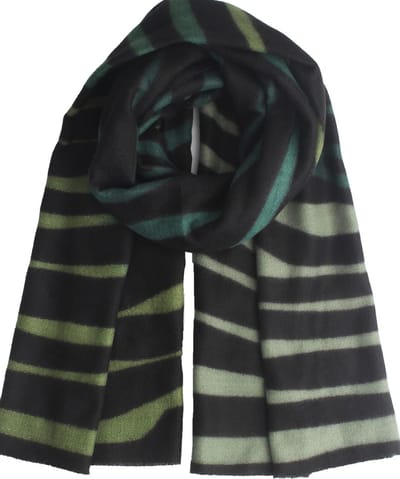 Rosali scarf- Accessories Junkie Amsterdam- Dames sjaal- Herfst winter- Rechthoek- Katoen- Cosy chic- Groen