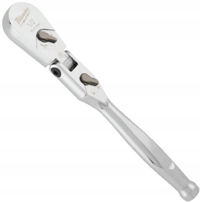 Milwaukee ratelsleutel 1/2" met verstelbare kop