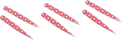 Pincetten Set - Wenkbrauw Clip - Precisie Haar Verwijderen - Roestvrij Staal - 6 Stuks - Zilverkleurig