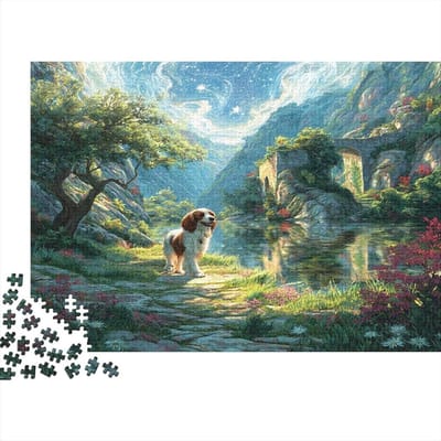 Puzzel 1000 stukjes - Legpuzzel volwassenen - Ontspanning en uitdaging - Gemaakt van gerecycled papier - 52 x 38 cm