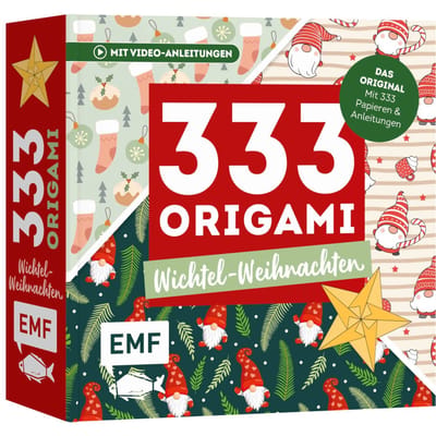 Boek "333 Origami - Wichtel-Weihnachten"