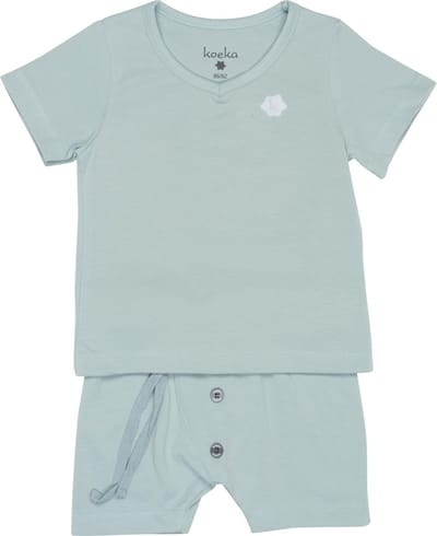 Koeka Pyjama Cloud Shorts (boys) - Soft Sapphire - 110/116