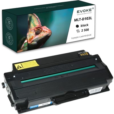 Evoke Compatibele Toner voor Samsung Mltd-103L Mlt-D103L Mltd103L 103L Zwart 2500 Pagina's Ml2950 Ml2951 Ml2955 Scx4728 Scx4729