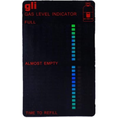 Magnetische Gasfles Niveaumeter LCD Thermometer voor Propaan Butaan LPG Brandstoftank Temperatuurmeter