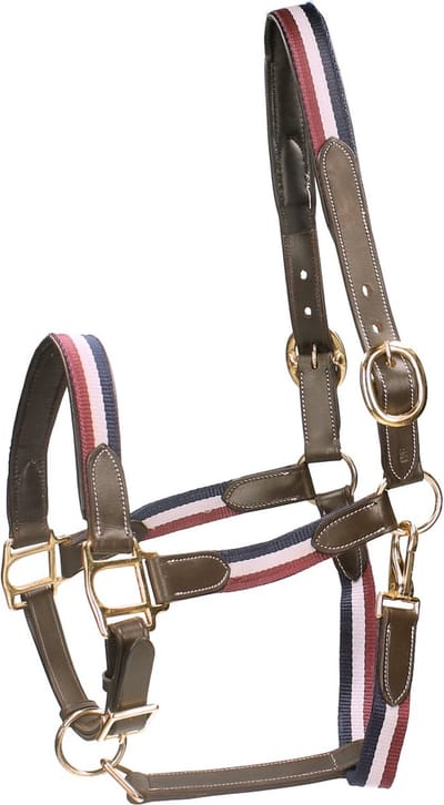 Horsegear Halster Horsegear Finn Donkerblauw-donkerrood