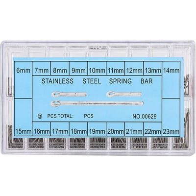 6‑23mm Splitpen Linkpin Horlogeband Connector Horloge Reparatie Accessoire white