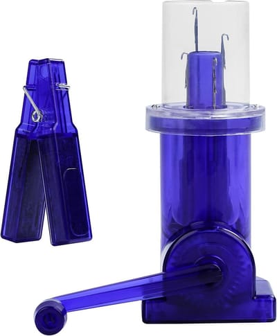 Handbreimachine - Breitool - Handwerk Maken - Handmatig Bedienbaar - 19 cm - Blauw