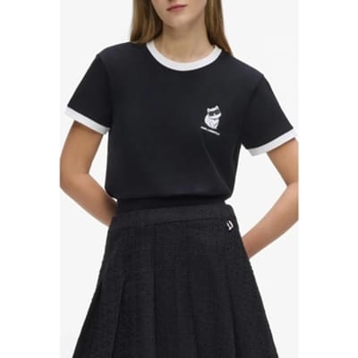 T-shirt Karl Lagerfeld B3w17092 Ikon Choupette Tshirt