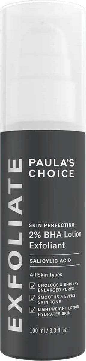 Paula's Choice SKIN PERFECTING 2% BHA Lotion Exfoliant - Vermindert Roodheid & Exfolieert - 100 ml