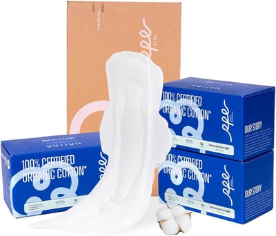 Biologisch Superlange Nachtpads met Vleugels voor Zware Stroom - Ultieme Absorptie