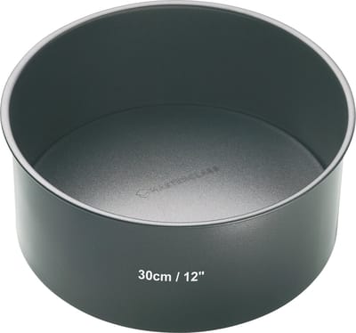 Kitchen Craft MasterClass Cakevorm met Losse bodem en Antiaanbaklaag - 30 Centimeter ‎Heavy Duty Vaatwasmachine-