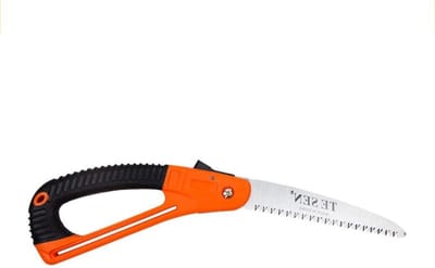 Vouwzaag Handzaag - Multifunctioneel Gereedschap - Tuinonderhoud Snoeien - Drievoudige Snijtanden - Snijdt tot 50mm - Grijs