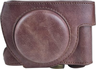 Vintage PU Leren Camera Case voor Sony ZV1 - Bescherming, Stijlvolle Accessoires en Functionaliteit