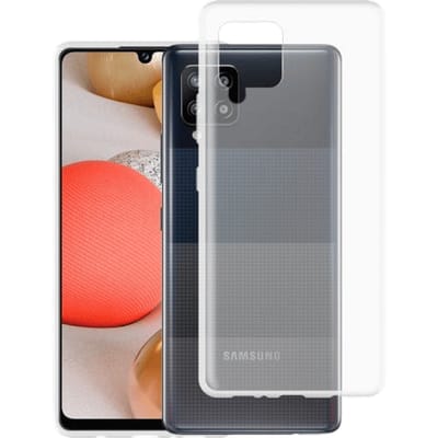 Just in Case Galaxy A32 5G Siliconen (TPU) Hoesje Doorzichtig Standaard