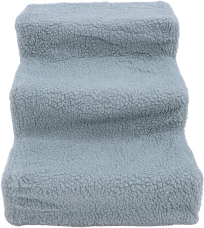 Hondenhellingladder - Hondentrap - Huisdierencomfort - Sterke wrijving - 45 x 30 x 9 cm - Grijs