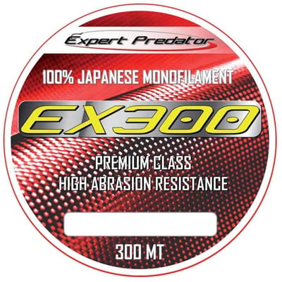 Expert Predator Ex 300 Monofilament 300 M Rood 0.300 mm