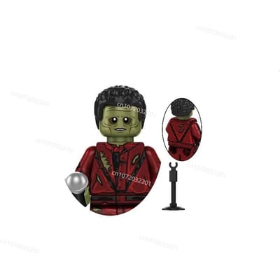 Nieuwe 148-delige Michael Bouwstenen Mini Cos Moonwalk Thriller Optreden Kostuum Assemblage Model Speelgoed Figurine Voor Fans Cadeau