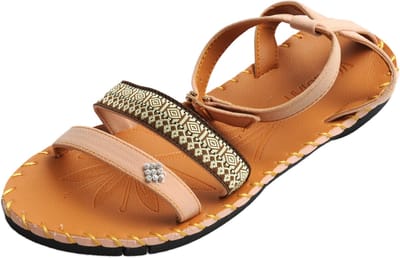 Yoga Sandalen gemakkelijke riem - beige 37 Slippers YOGISTAR