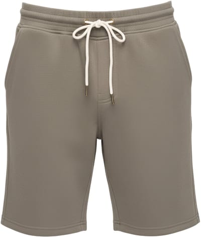 OMBRE Korte broek - Regular Fit - Effen - Short Saliegroen S