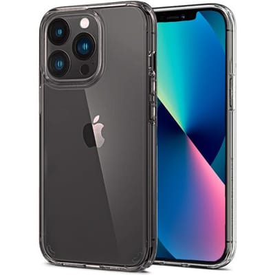 ShieldCase Ultra Hybrid case geschikt voor Apple iPhone 13 Pro - transparant - Siliconen TPU hoesje - Perfecte pasvorm - optimale bescherming