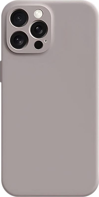 Coverup Hoesje - Geschikt voor iPhone 16 Pro Hoesje - Coverup Colour TPU Back Cover - MagSafe Compatible - Taupe