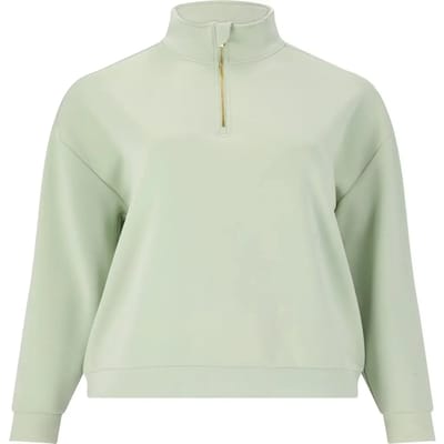 Dames-sweatshirt met 1/4 rits Q Sportswear Kelleyen