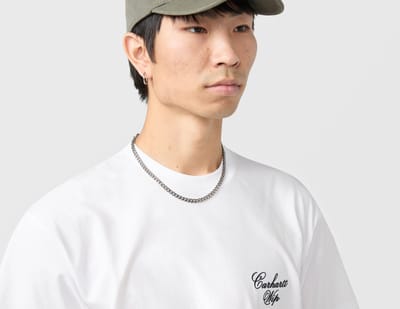 T-shirt met logostitching model 'Gracious'