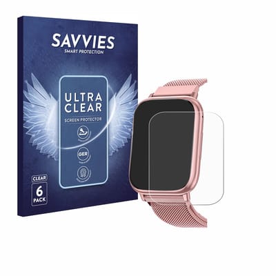 Savvies - Screenprotector voor Loekneue G93 1.83" - Folie Beschermfolie transparant 6 Stuks