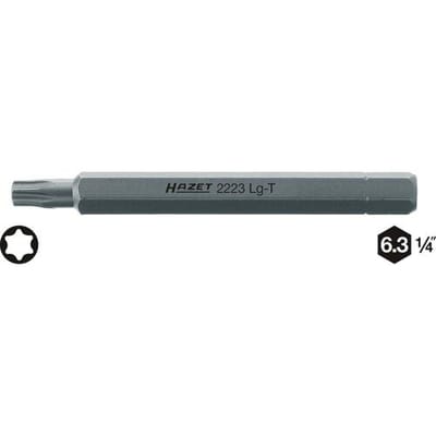 Hazet 2223LG 2223LG-T25 TX-bit TX 25 Speciaal staal C 6.3 1 stuk(s)