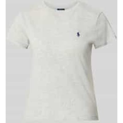 Regular fit t-shirt van puur katoen