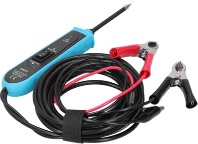 VT Goods - Autocircuittester - 6-24V DC - Diagnostisch hulpmiddel - 5 meter snoer - Kortsluitzoeker - Kabeltester - Geschikt voor voertuigen - Aramox