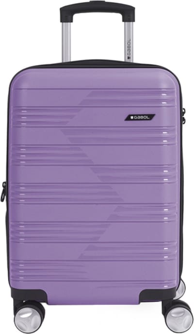 Gabol Handbagage koffer / Trolley / Reiskoffer - 54 x 35 x 23 cm - Uyiko - Paars
