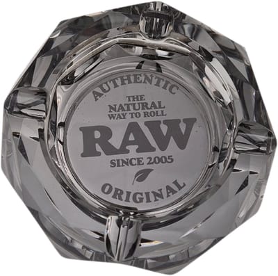 RAW The Dark Side Glass Ashtray
