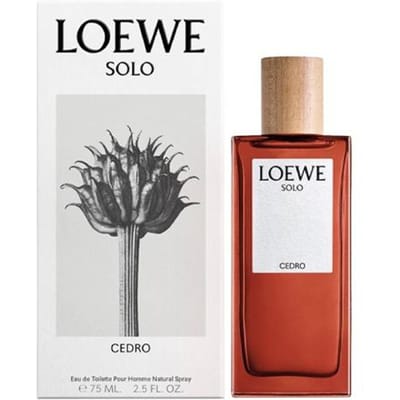 LOEWE Cedar Solo Herenparfums Fougere Eau De Toilette 50ml/75ml/100ml/125ml 75ml|Without Gift Box